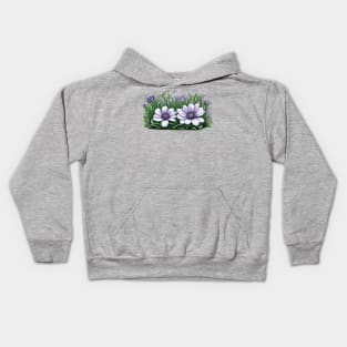 Anemone Flowers Kids Hoodie